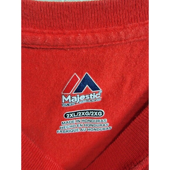 Majestic Red Boston Red Sox 2016"We Came Reign 2XL - Picture 2 of 4